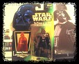3 3/4 Kenner Star Wars Darth Vader. Carton verde con holograma. Uploaded by Asgard